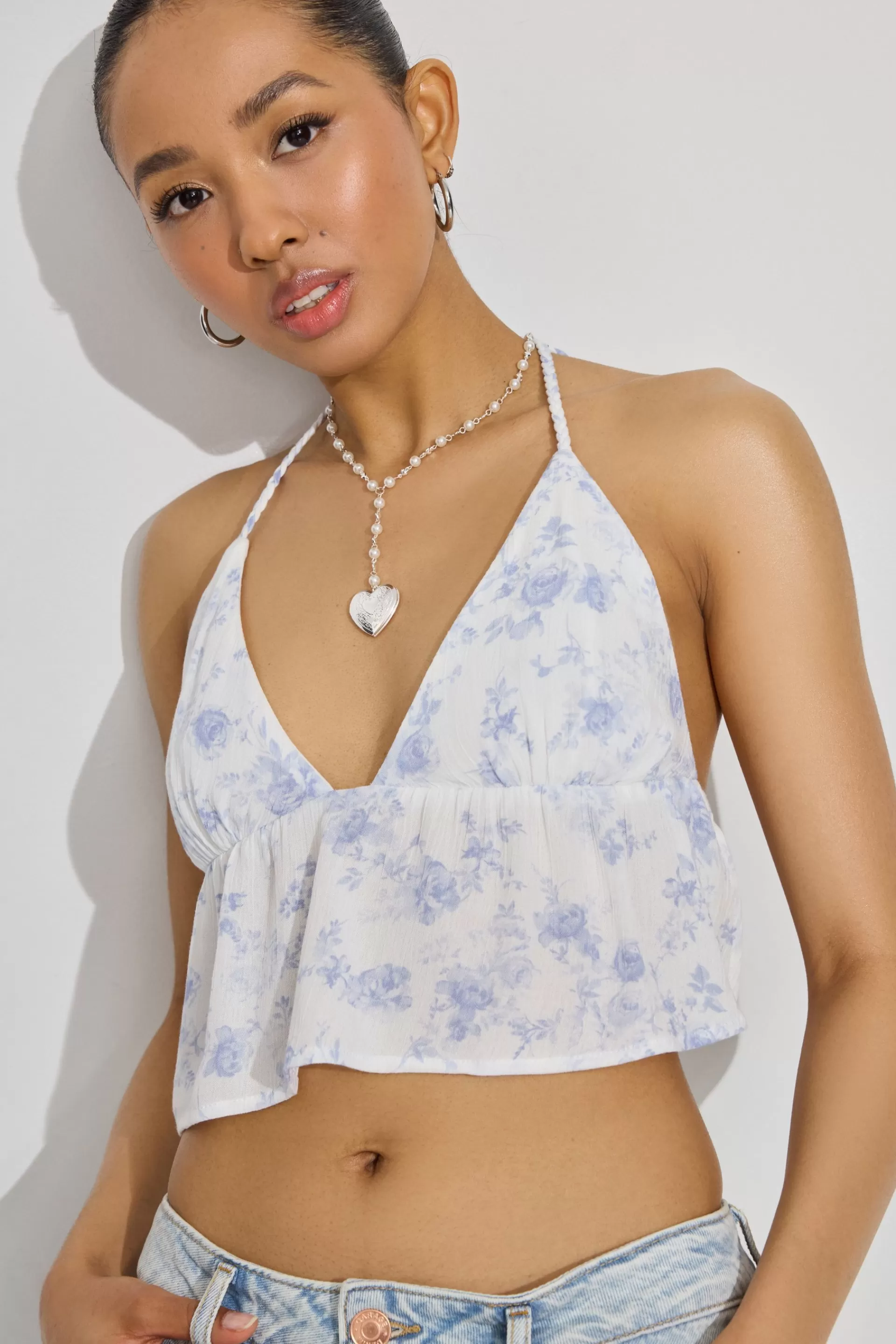 Madison Apron Back Halter Top*Garage Clothing Online