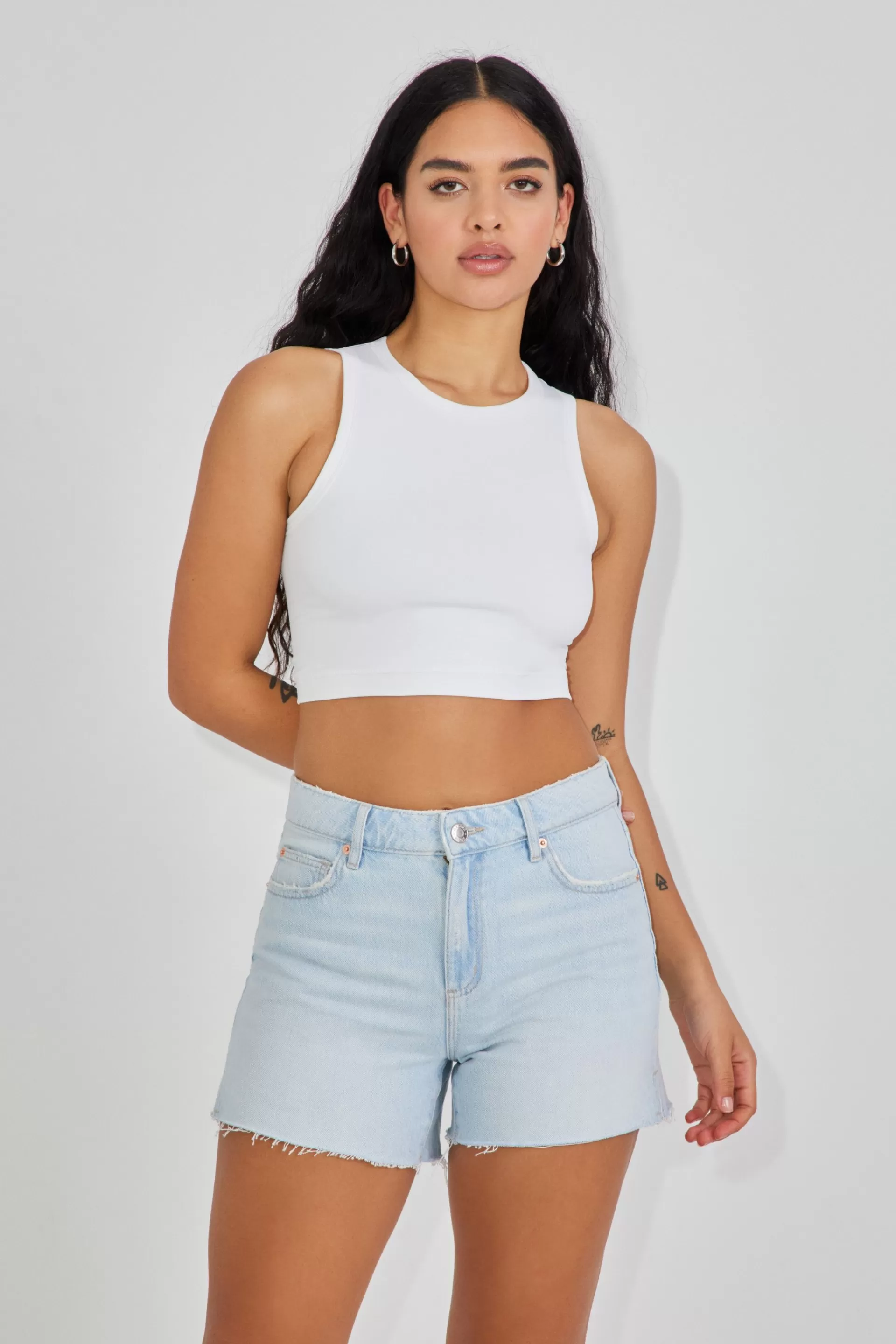 Vintage Cut-Off Short - Azariah Blue*Garage Clothing Best Sale