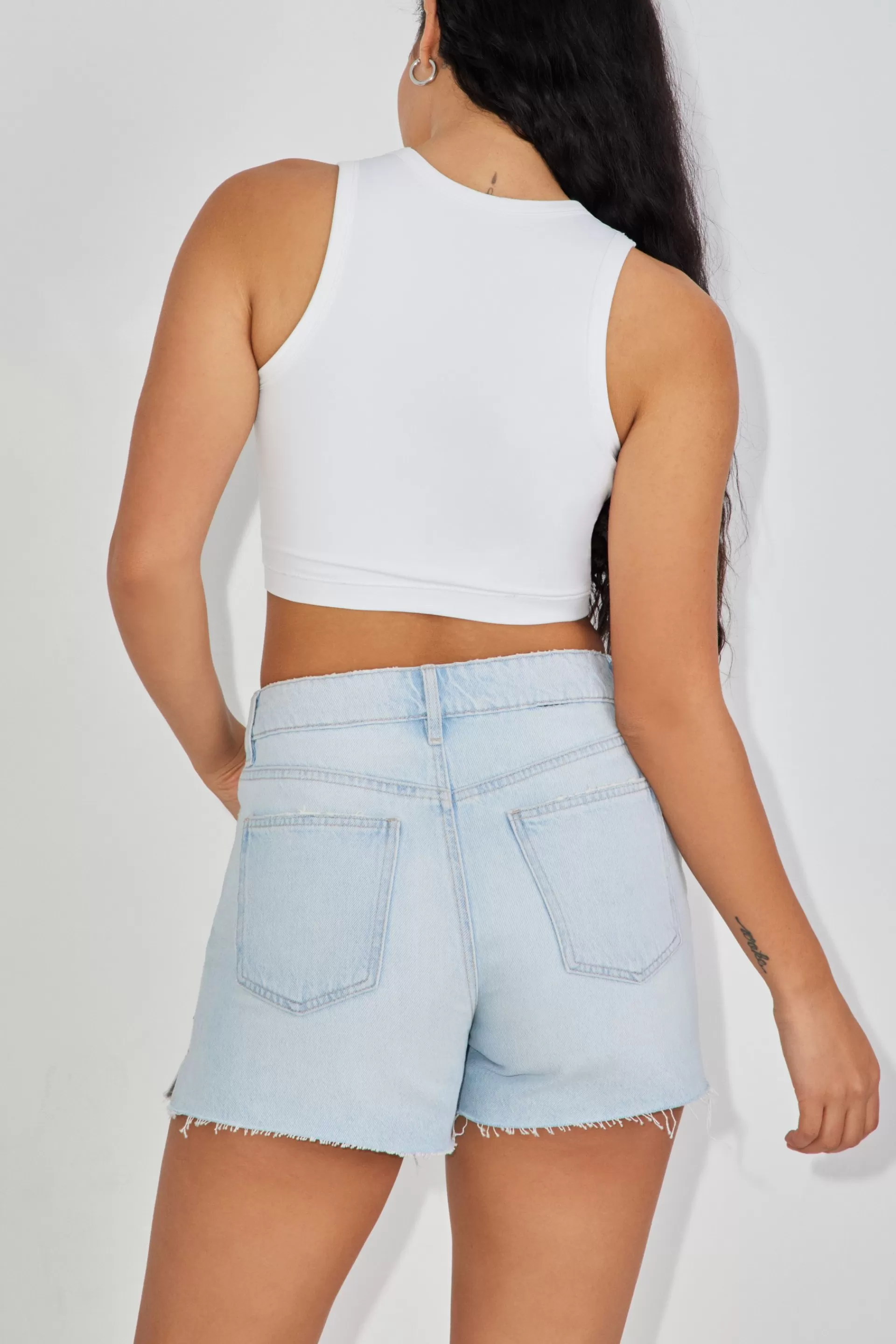 Vintage Cut-Off Short - Azariah Blue*Garage Clothing Best Sale